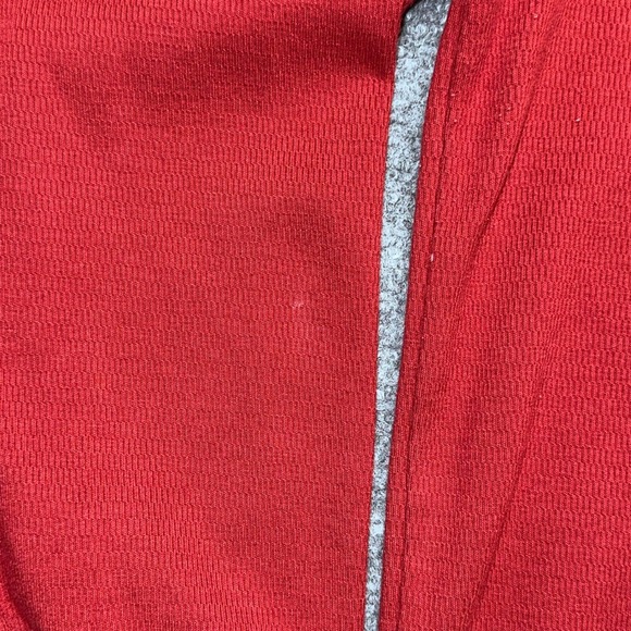 Carhartt Mens Red Long Sleeve Henley Pocket T Shirt Relaxed Fit 2XL 104429 R09 - Picture 5 of 12